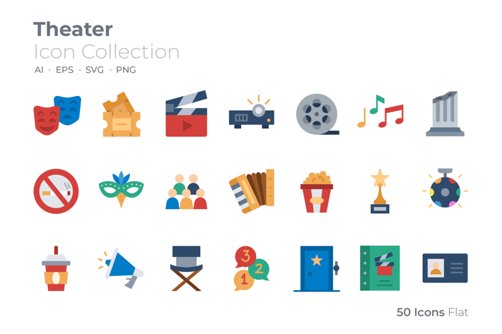 Theater Filled Icon