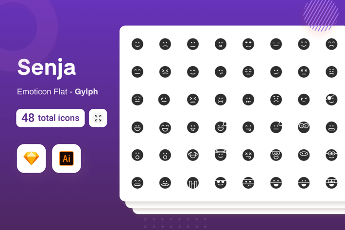 Gylph Senja - Emoticon 