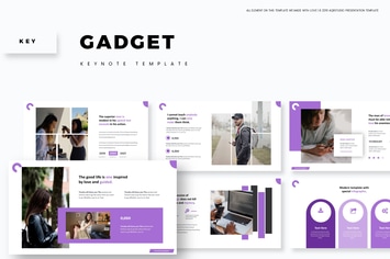 Gadget - Keynote Template