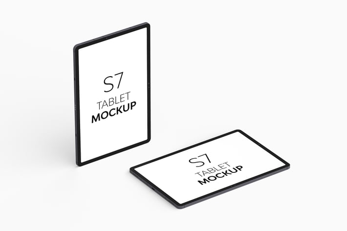 S7 Tablet Mockup
