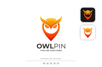 Owl Gradient Logo