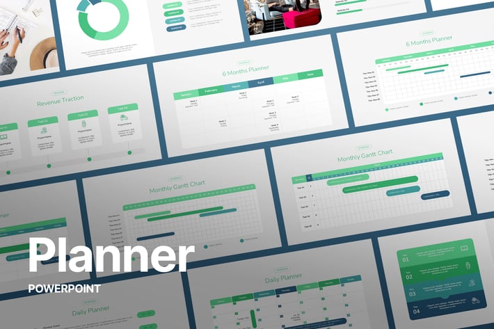 Rutina - Planner Template Powerpoint 