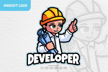 Developer Real Estate Kid Logo