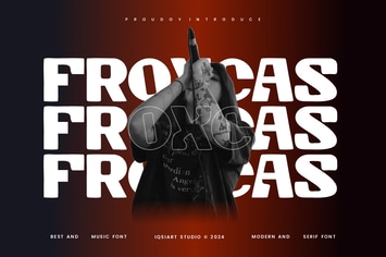 Froxcas - Modern Sans Font