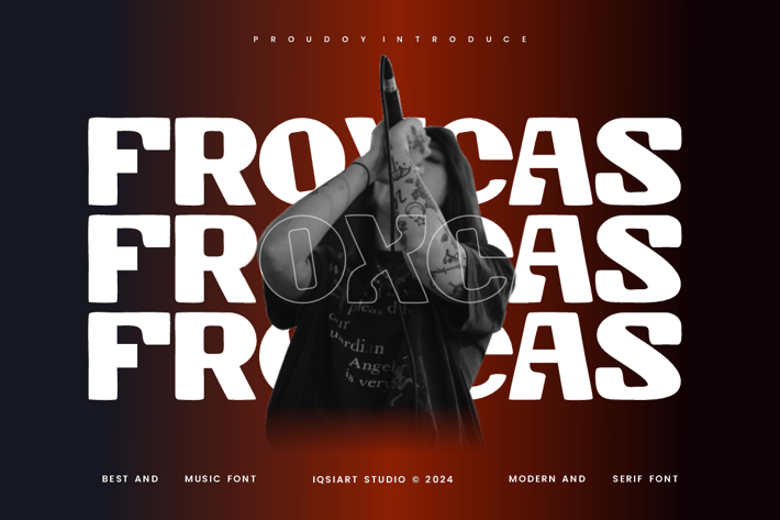 Froxcas - Modern Sans Font