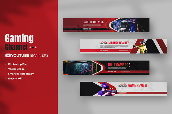 Youtube Gaming Banners