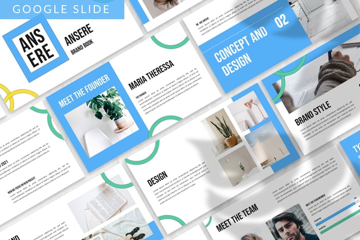Ansere - Brandbook Google Slide Template