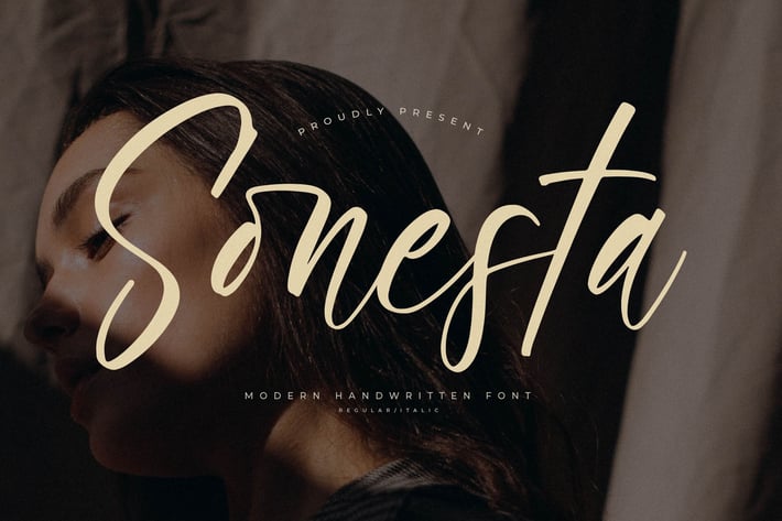 Sonesta Modern Handwritten Font