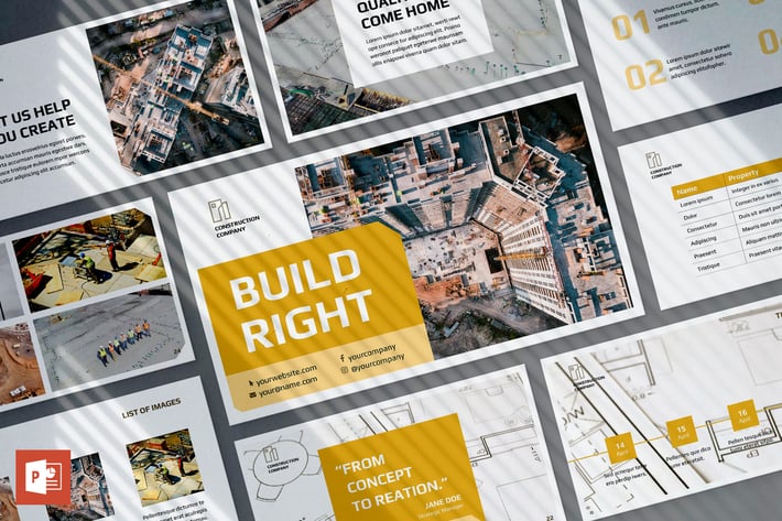 Construction Company PowerPoint Presentation