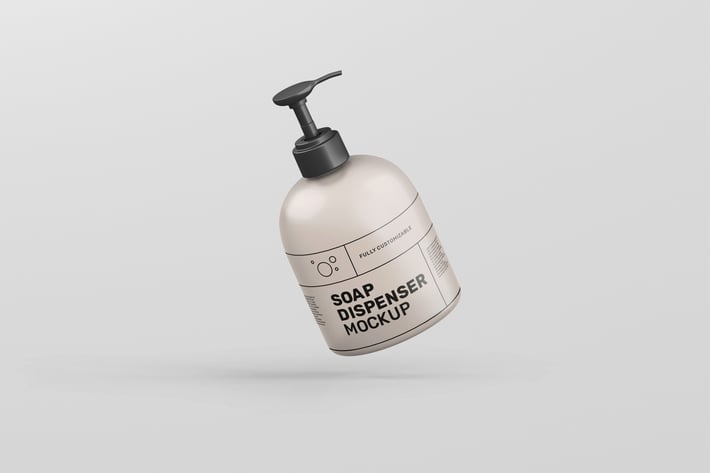 Soap Dispenser Mockup
