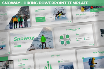 Snoway - Hiking Powerpoint Template