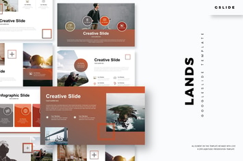 Lands - Google Slide Template