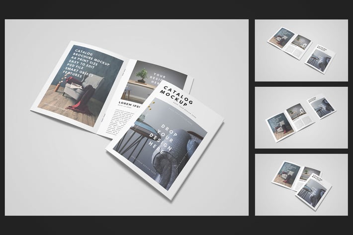 Brochure Catalog Mockup