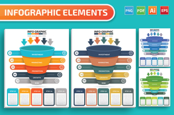 Funnel Infographics design