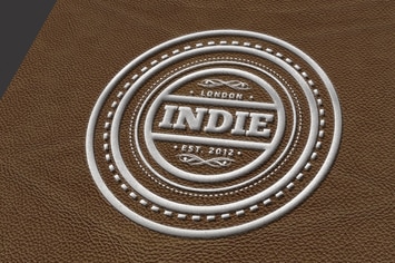 Leather Logo Mockup