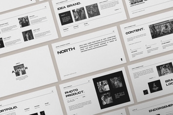 North Brand Fasihon Lookbook Keynote