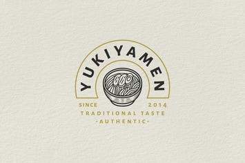 Vintage Badge Logo - Yukiyamen