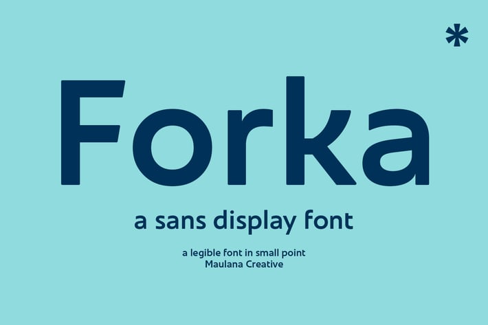 Forka Sans Font