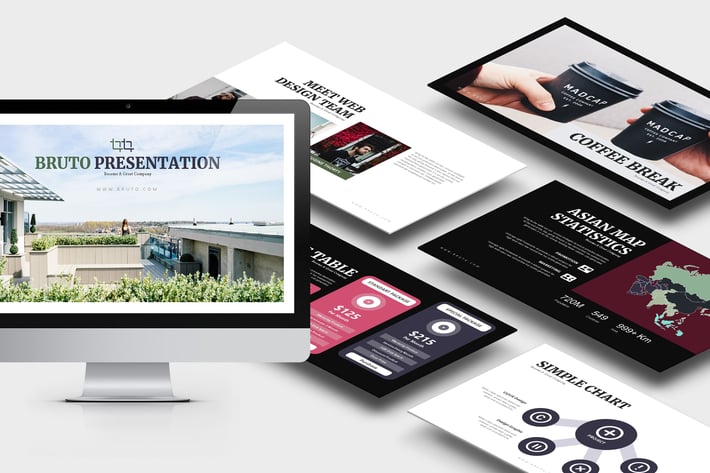 Bruto : Real Estate Keynote Template