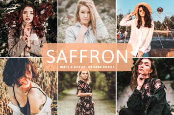 Saffron Mobile & Desktop Lightroom Presets