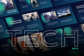 Sugaa - Tech Theme Powerpoint Template