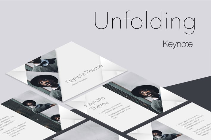 Unfolding Keynote Template