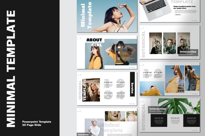 Minimal Powerpoint Template