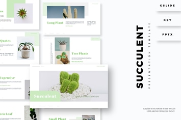 Succulent - Presentation Template