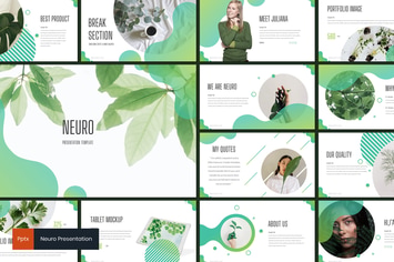 Neuro - Plant Powerpoint Template