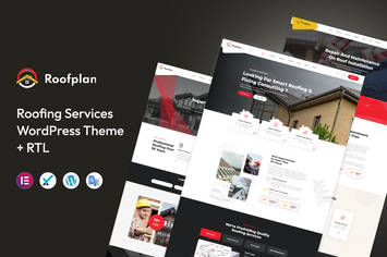 Roofplan - Roofing Services WordPress Theme