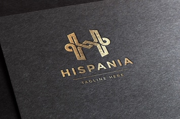 Hispania Letter H Logo Template