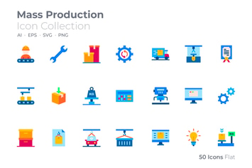 Mass Production Color Icon