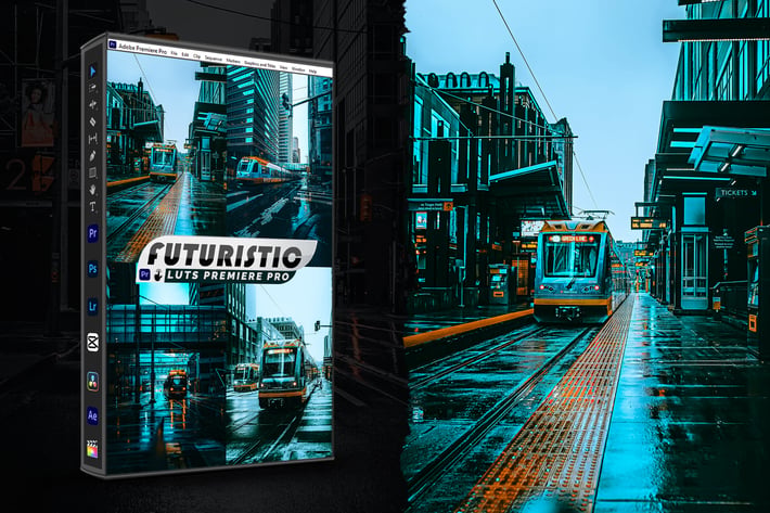 Futuristic Presets And luts Video Premiere Pro