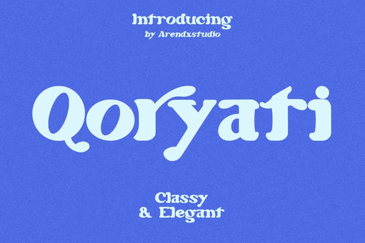 Qoryati - Classy & Elegant Font