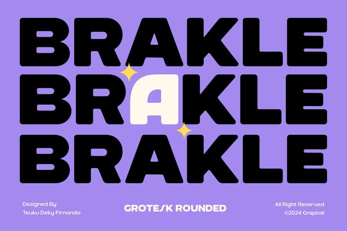 Brakle - Grotesk Rounded