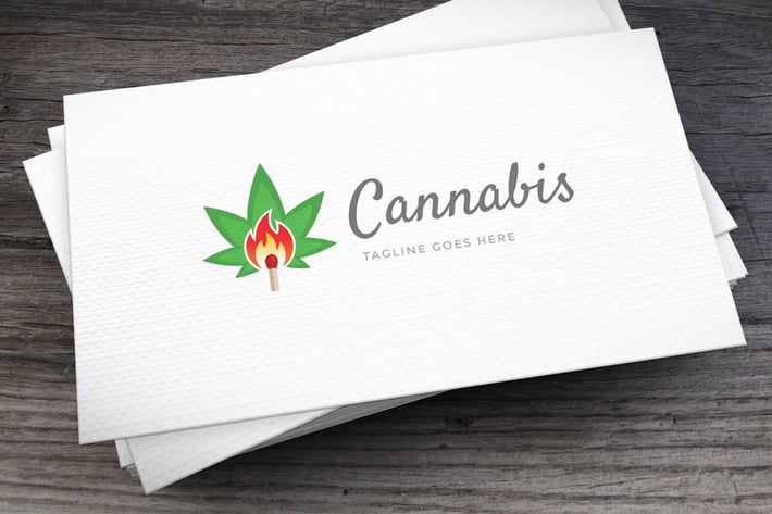 Cannabis Logo Template
