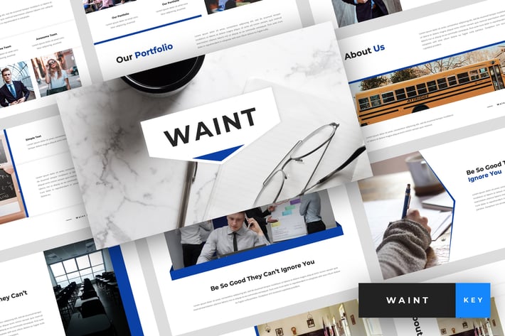 Waint - School Keynote Template