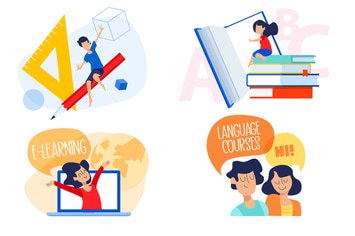 Education illustrations