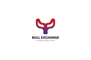 Bull Exchange Logo Template