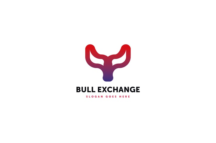 Bull Exchange Logo Template