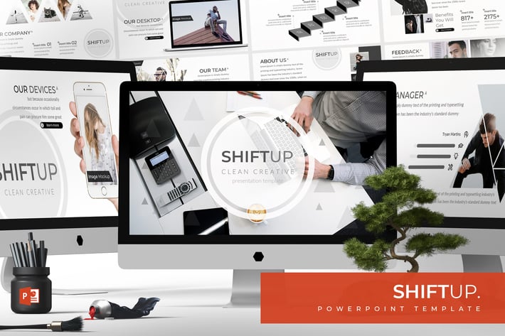 Shift Up - Powerpoint Template