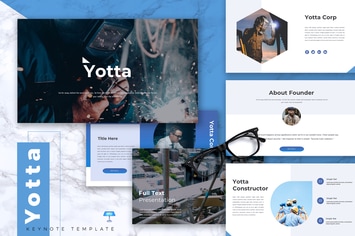 YOTTA - Construction Keynote Template