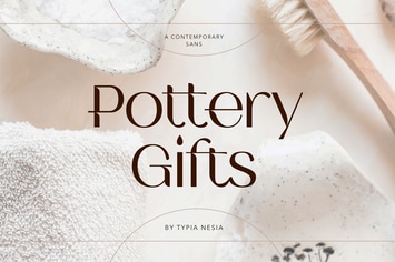 Pottery Gifts - Aesthetic Beauty Sans