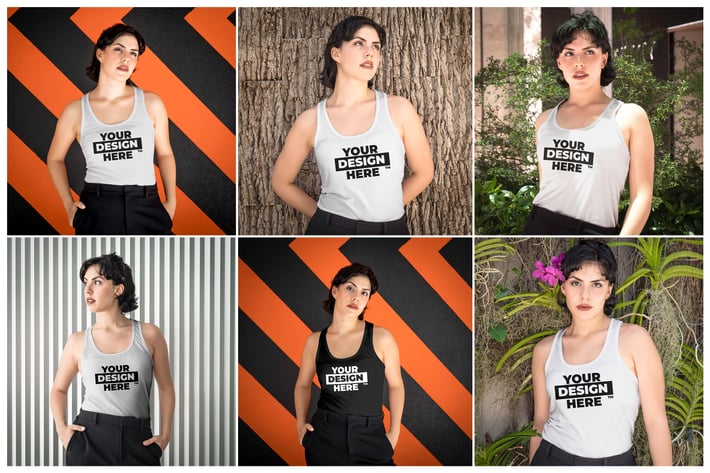 Women's Tank Top Mockups