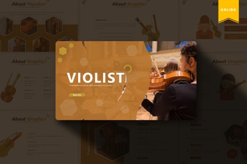 Violist | Google Slides Template