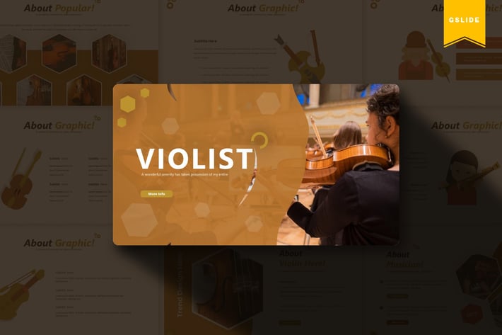 Violist | Google Slides Template