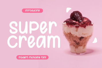 Super Cream Fonts