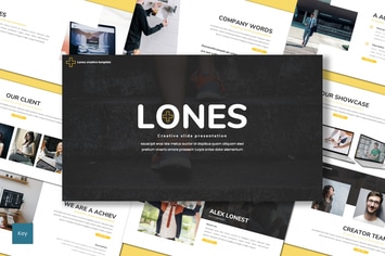Lones - Business Keynote Template
