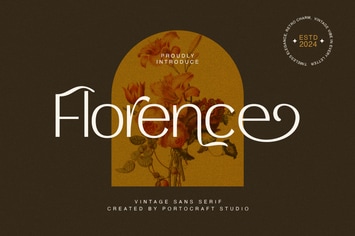 Florence Vintage Sans Serif