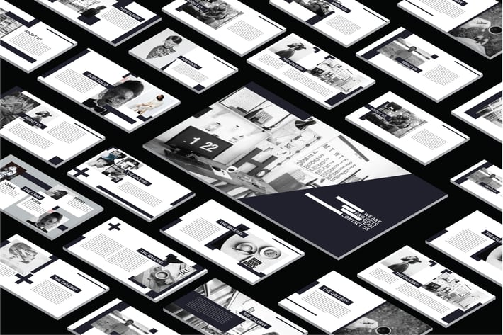 Minimal BW Powerpoint